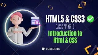 Html & CSS Introduction - Lecture # 01 - Html5 CSS3 Tutorial in Hindi - codefromstart