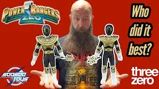 ThreeZero vs SooSoo Toys Zeo Gold 1/6 Power Ranger