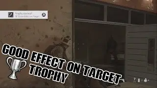 Call of Duty Modern Warfare Good Effect on Target Trophy Guide