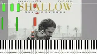 Shallow - Music Sheets - Midi Piano