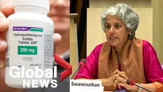 Coronavirus outbreak: World Health Organization resumes hydroxychloroquine trial | FULL