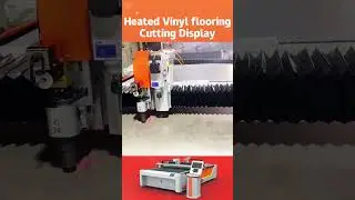 Heating floor leather industry CNC cutting machine