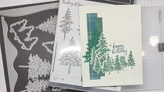 Stampin&rsquo; Up! In The Pines Birthday Card Video Tutorial