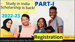 Registration in Study In India 2022-23 || PART-1 || Study In India Scholarship