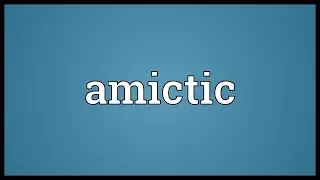 Amictic Meaning