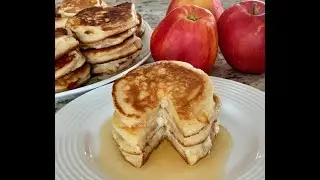 Apple Pancakes From Scratch / Easy Pancake Recipe