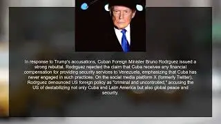Trump urges Cuba to negotiate a deal 'before time runs out'