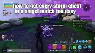 Fortnite save the world - how to find storm chests !