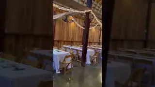 Barn wedding decor #beautiful #barnwedding #photography #videography #couple #married #horse #scene