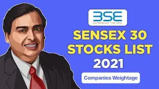 Sensex 30 Company List (2021) | BSE top 30 companies list of Sensex 2021