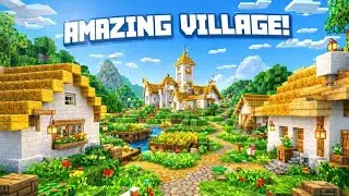 The biggest Minecraft village  OMG#minecraft #seeds#minecraftseeds