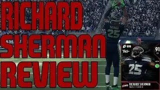 91 ОБЗОР САМОГО СТРАШНОГО РИЧАРДА ШЕРМАНА | ОБЗОР ИГРОКА MADDEN 18 ULTIMATE TEAM