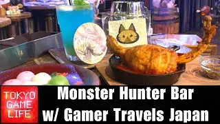 Monster Hunter Bar in Tokyo w/ Gamer Travels Japan, Pokemon and Tamagotchi Pop Up Shops, NeverAwake