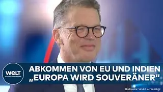 DEUTSCHE BANK: EU und Indien schlie&szlig;en Handelsabkommen &ndash; Christian Sewing sieht positive Impulse