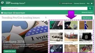 SIRS Knowledge Source database
