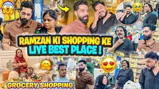 Ramzan Ki Shopping Ke Liye Best Place 😍| Grocery Shopping | Fokats | Abresh & Zeeshan