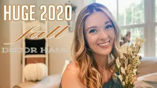 HUGE FALL DECOR HAUL 2020 | COZY FALL FARMHOUSE INSPO | FALL DECORATING IDEAS
