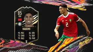 InForm Achraf Hakimi FIFA 21 Plyer Review at CDM - Surprisingly Good