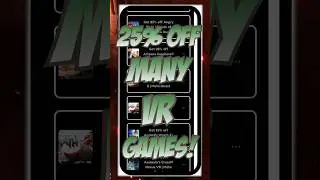 25% Discount Oculus VR Games MEGA Collection Codes! #oculus #metaquest #gaming