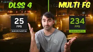 Reacción a primeras pruebas del DLSS 4.0 y el MULTI FRAME GENERATION + EXPLICACIÓN