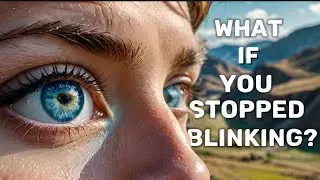What Happens If You STOP Blinking For A Minute? #whatif
