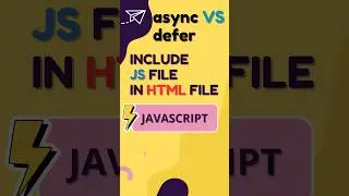 script tag | async VS defer | Learn JavaScript | JavaScript Tutorial #shorts #short #reels #js #reel