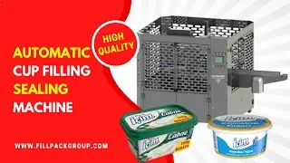 Cup filling and sealing machine - cup packing machine - FPG