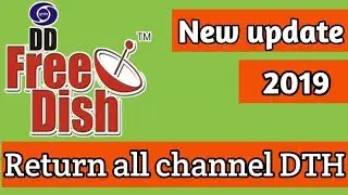 DD free Dish new update 2019 in Hindi