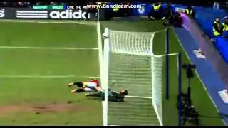 Petr Cech Amazing Save Vs Hernandez Header ( Chelsea 1-0 Manchester United )