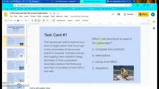 Google Slide - Make a circle to choose answer