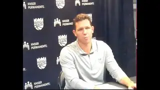 Luke Walton discusses preseason win over the Clippers