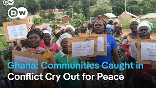 Ghana is known for peace &mdash; but in some communities, conflict is  driving families from their homes.