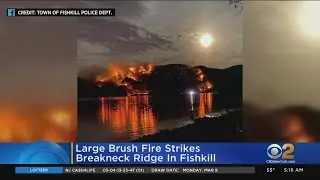 Brush Fire At Breakneck Ridge