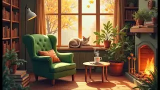 Warm Candlelit Evening 🌙🐱 | Cozy Lofi Beats for Relax & Study