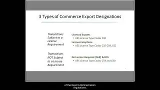 Export administration regulations regulations ccl eccn