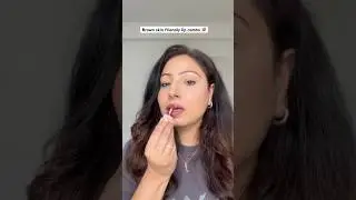 #lipcombo #brownskinbeauty #darklipstick #glossylip #beauty #budgetfriendlymakeup #liptutorial