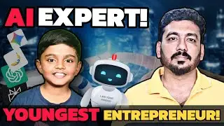 This 6th Standard Boy Built an AI Startup Using ChatGPT 🤯 | India&rsquo;s Youngest AI Entrepreneur