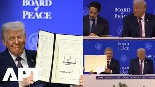 WATCH | Board of Peace Charter Signed by Trump, World Leaders in High-Profile Ceremony | APT
