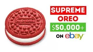 $50,000+ SUPREME Oreo Cookies - Expensive Limited Edition 'Supreme Oreos' up for Auction on EBAY
