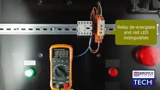 LXPRC/S 3-Phase Voltage Monitoring Relay - Phase Loss & Phase Reversal Demonstration