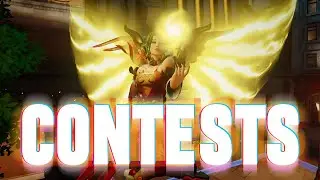 Mercy montages CONTESTS (Bluefeather/Night moments)