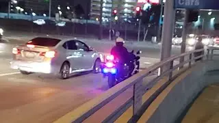 LAX airport police motorcycle unit