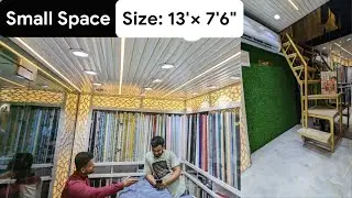 Tailoring shop design ideas | Small space clothing shop interior decoration ideas | Shop interior