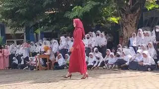 Lomba Fashion show SMPN 1 KARANGAWEN kelas 9