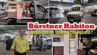 B&uuml;rstner Habiton : le fourgon &agrave; cabinet de toilette coulissant