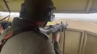 MG42 firing D-Day Ohio 2023