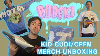 Kid Cudi/Cactus Plant Flea Market Man on the Moon III Merch Unboxing