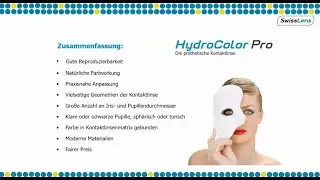 SwissLens HydroColor Pro - prothetische Irislinse