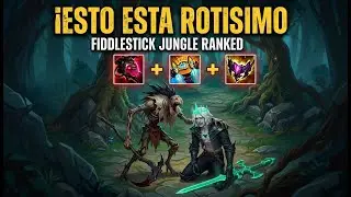 FIDDLesticks JUNGLE RANKED EST&Aacute; ROT&Iacute;SIMO 😱 | BUILD AUTO WIN