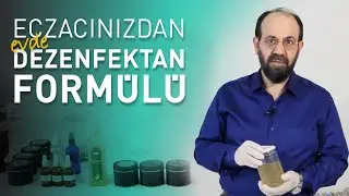 ECZACINIZDAN DOĞAL DEZENFEKTAN FORM&Uuml;L&Uuml;